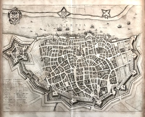 Merian Matthà¤us (1593-1650) Antverpia (Antwerpen) 1649 Francoforte